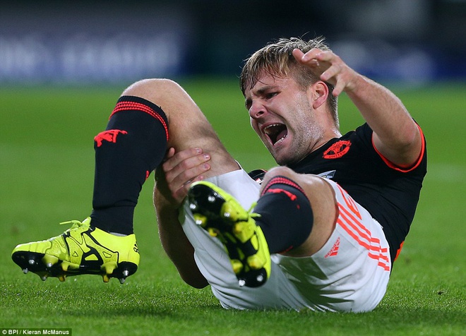 Luke Shaw bị gãy chân và sự phi thường của Luke Shaw