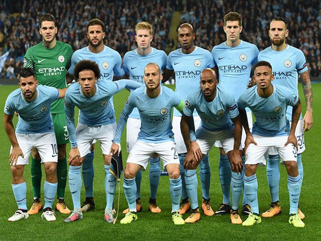 Đội hình “siêu tấn công” của Man City 2018